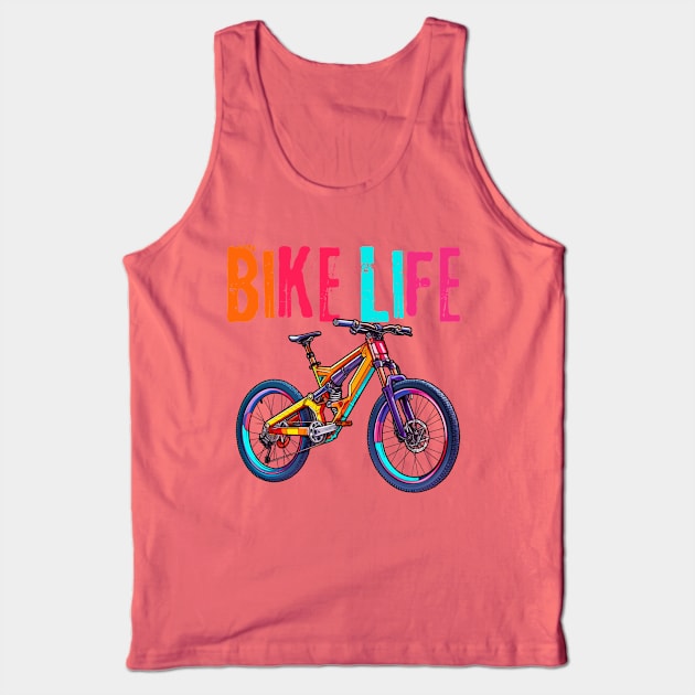 bike life Tank Top by FehuMarcinArt